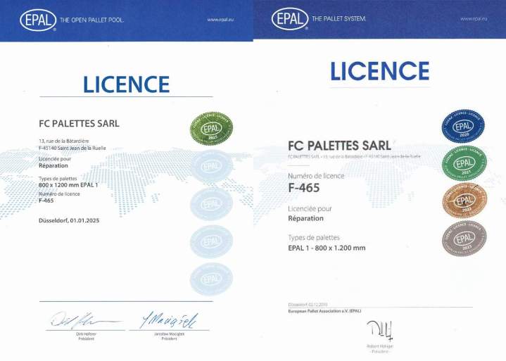 Distributeur de palettes Orléans